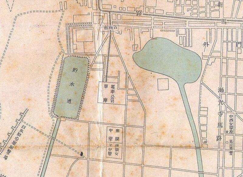 1930年《最新天津市街图》预览图3 1930年《最新天津市街图》预览图3