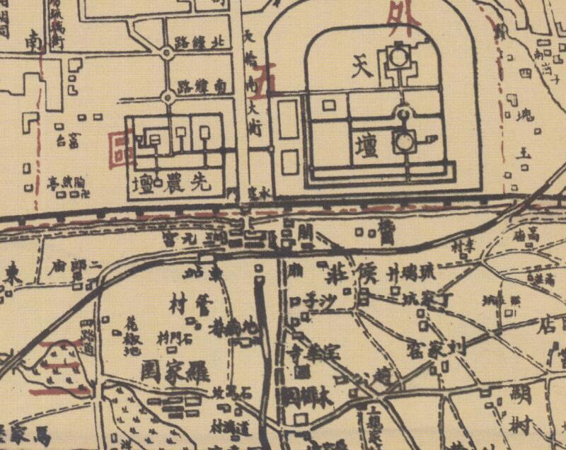 1947年《北平市城郊地图》预览图3