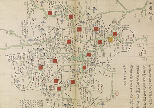 明朝时期《湖广地图》缩略图