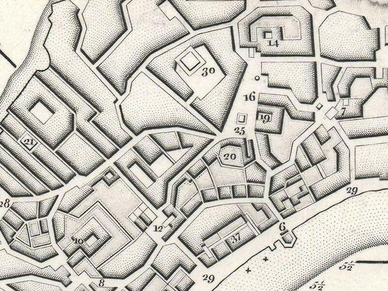 1796年《澳门城市与港口规划图》预览图1