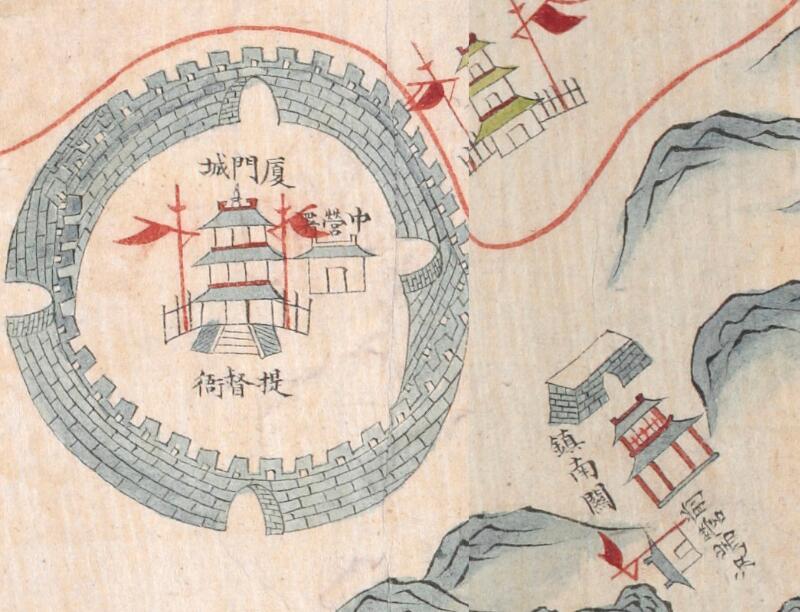 1825年前《厦门舆图》预览图2