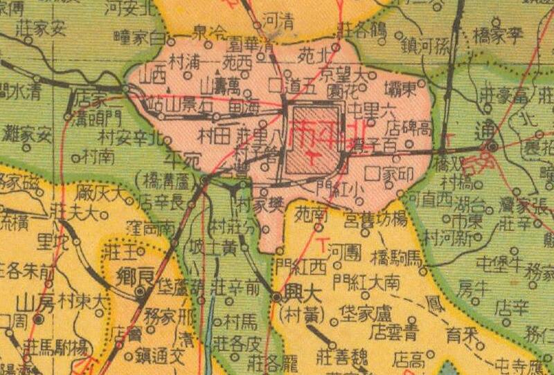 1948年《河北分县详图》预览图2 1948年《河北分县详图》预览图2