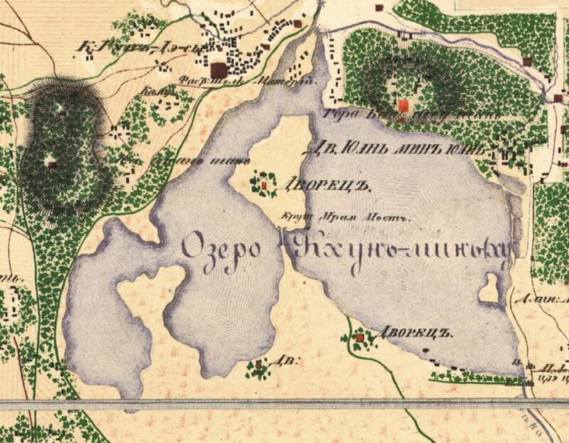 1848年北京城及郊区图（俄文版）预览图2