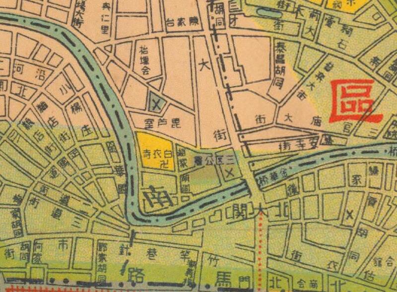 1947年前《最新天津全图》预览图3 1947年前《最新天津全图》预览图3