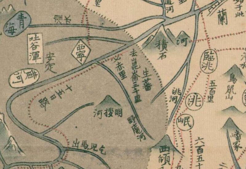 《大清国道程图》预览图3 《大清国道程图》预览图3