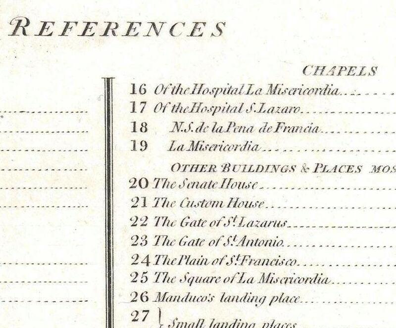 1796年《澳门城市与港口规划图》预览图3