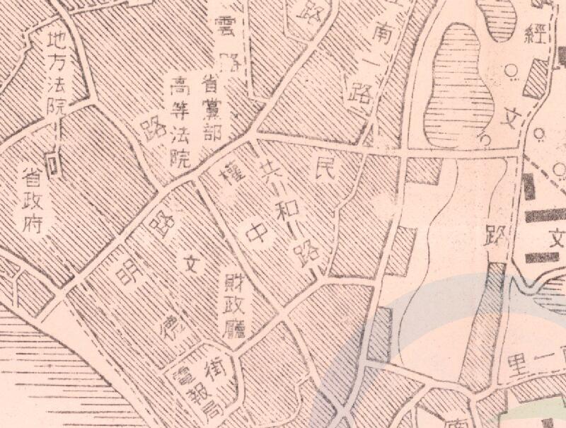 1944年《南宁市街要图》预览图2