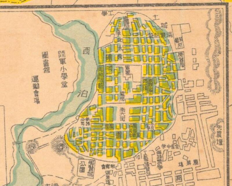 民国时期《黑龙江分县新图》预览图3 民国时期《黑龙江分县新图》预览图3