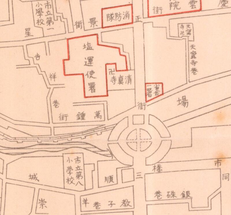 1938年《昆明市重要设施要图》预览图2