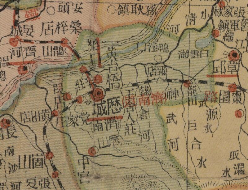 1930年代《山东分县新图》预览图1