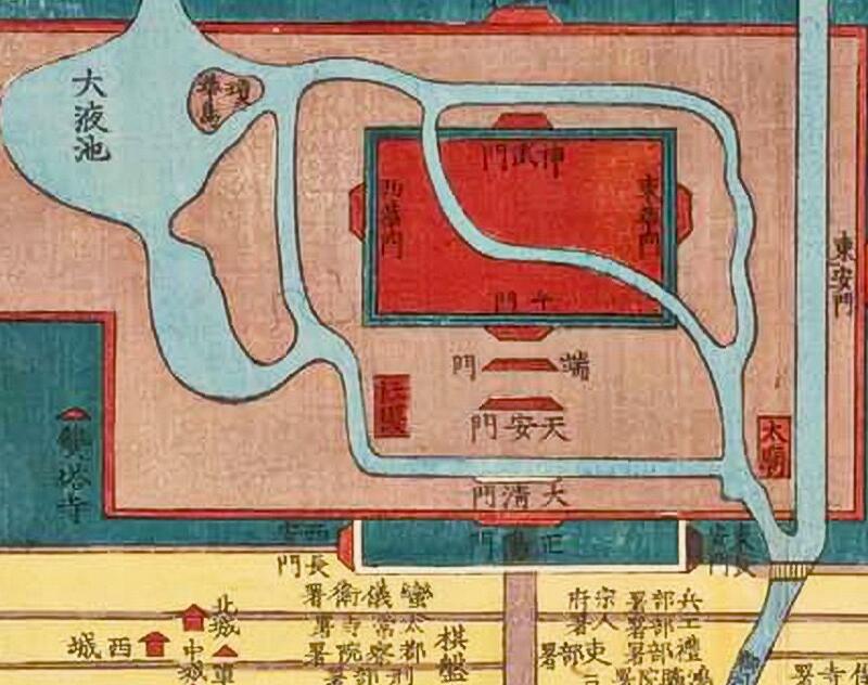 1850年北京《京师总图》预览图1 1850年北京《京师总图》预览图1
