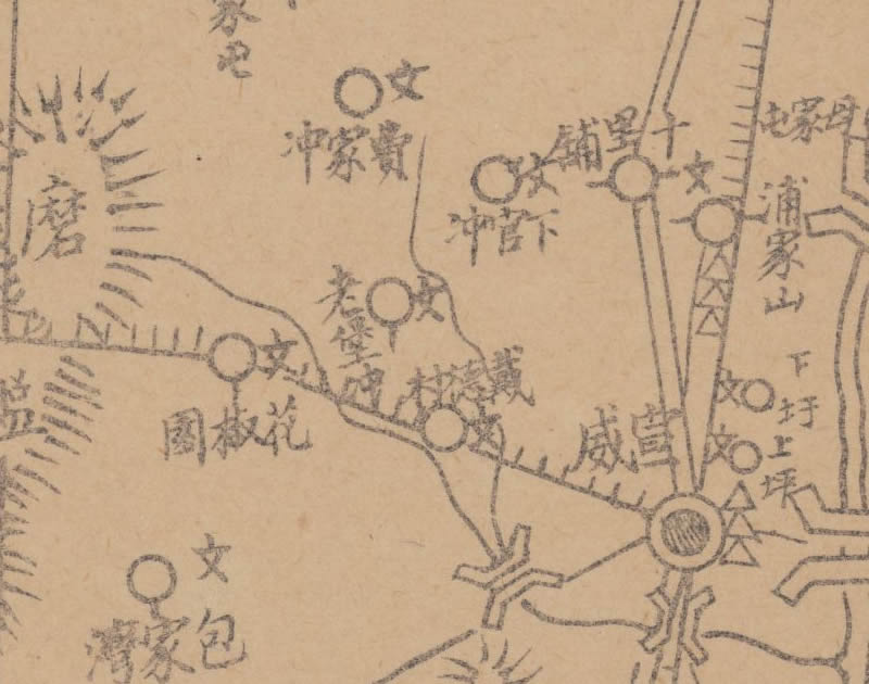 1900年代《宣威县图》预览图1