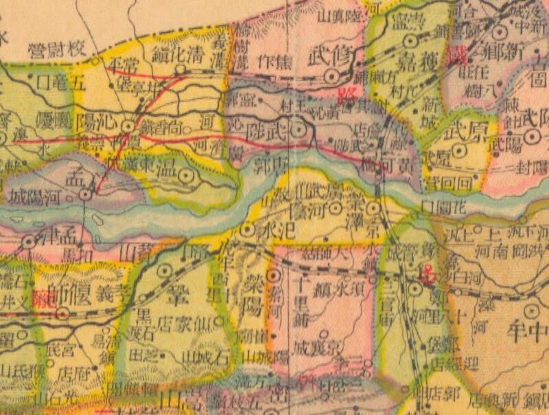 民国时期《河南分县新图》预览图2 民国时期《河南分县新图》预览图2