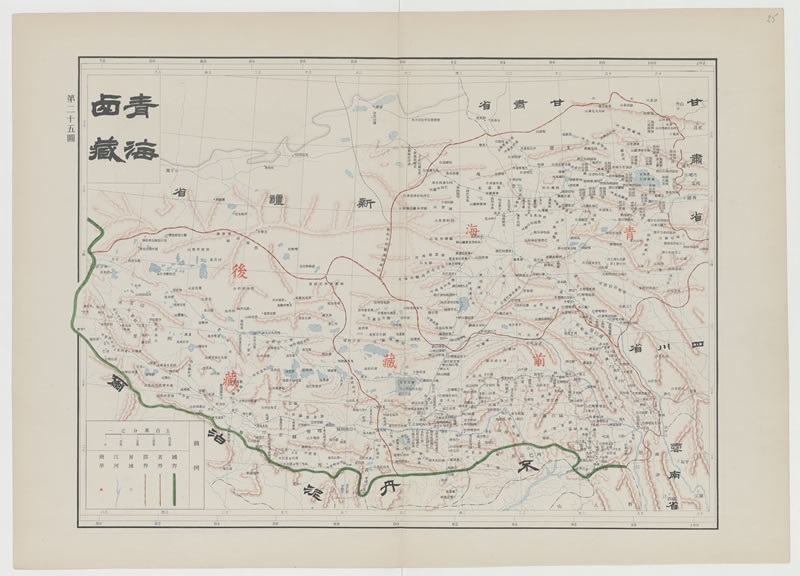 1905年青海西藏地图预览图