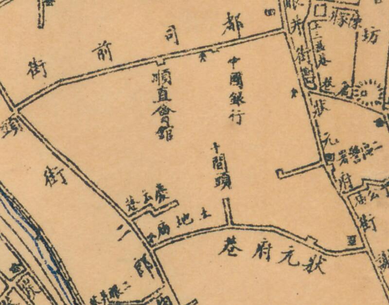 1926年南昌《江西省城内外全图》预览图1 1926年南昌《江西省城内外全图》预览图1