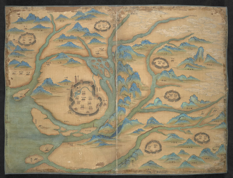 1682年《南昌府治图》预览图 1682年《南昌府治图》预览图