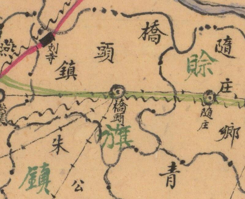 1941年《河南省南阳县图》预览图2