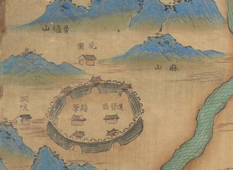 1682年《南昌府治图》预览图3 1682年《南昌府治图》预览图3