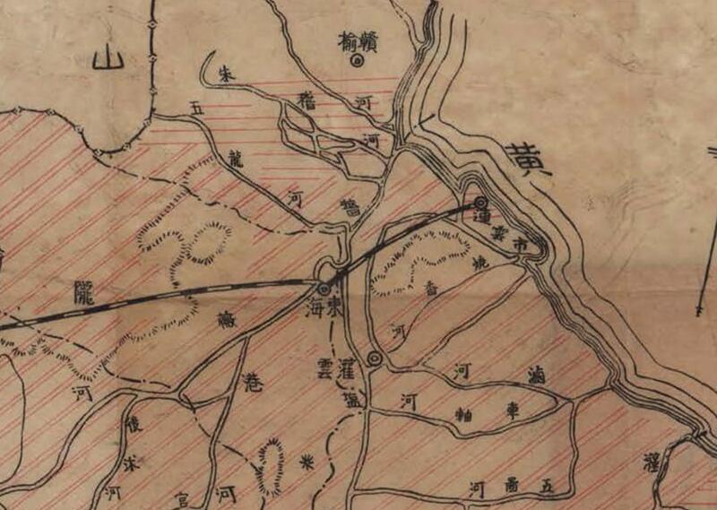 1947年《徐淮海水灾区域图》预览图1 1947年《徐淮海水灾区域图》预览图1