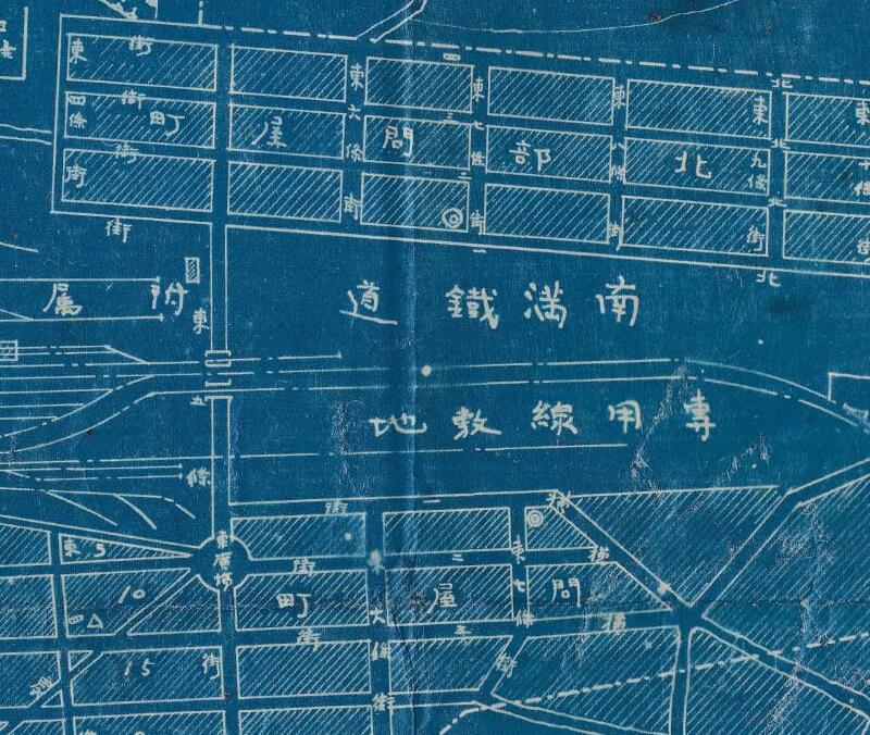 1914年《长春三国市街关系图》预览图1 1914年《长春三国市街关系图》预览图1