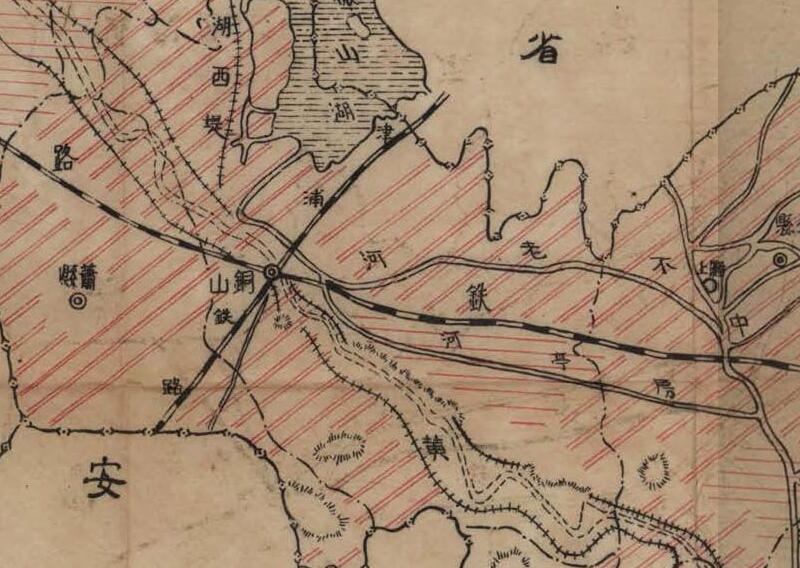 1947年《徐淮海水灾区域图》预览图2 1947年《徐淮海水灾区域图》预览图2