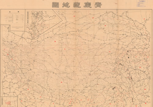 1943年《青康藏地图》缩略图