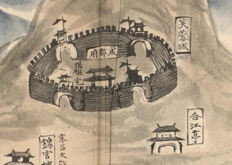 1735年《成都府》地图预览图1