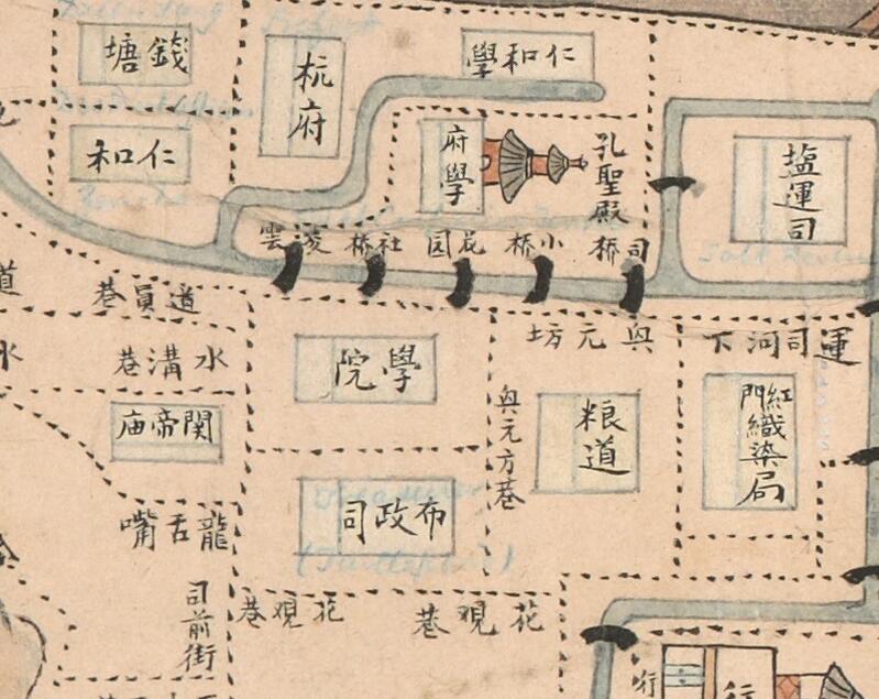 1716年《杭城西湖江干湖墅图》预览图1