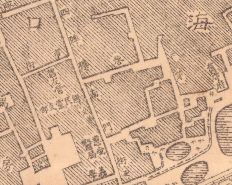 1920年《海口所城》地图预览图1 1920年《海口所城》地图