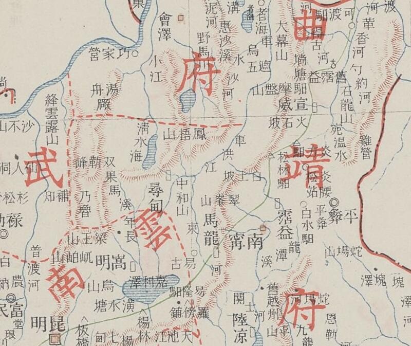 1905年《云南省》地图预览图2 1905年《云南省》地图预览图2