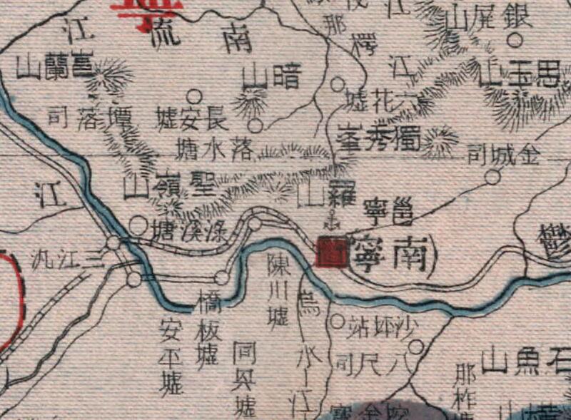 1917年《广西省》地图预览图3