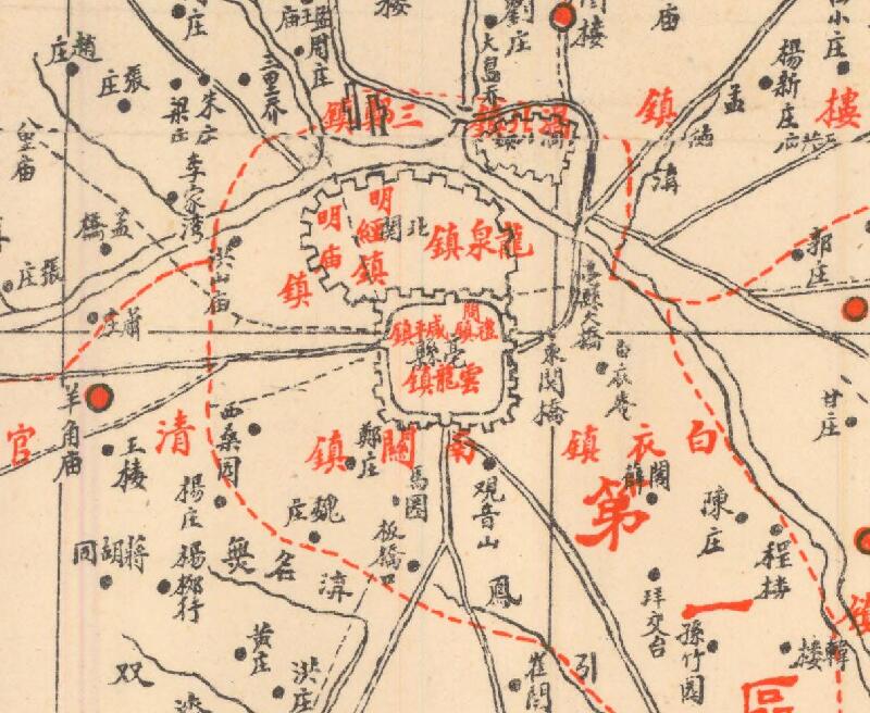 1943年《亳县全图》预览图1