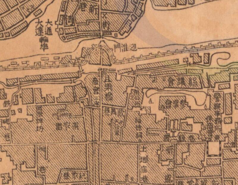 1914年《泰县城厢图》预览图1 1914年《泰县城厢图》预览图1