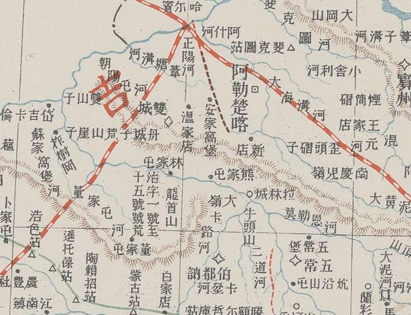 1905年《吉林省》地图预览图1