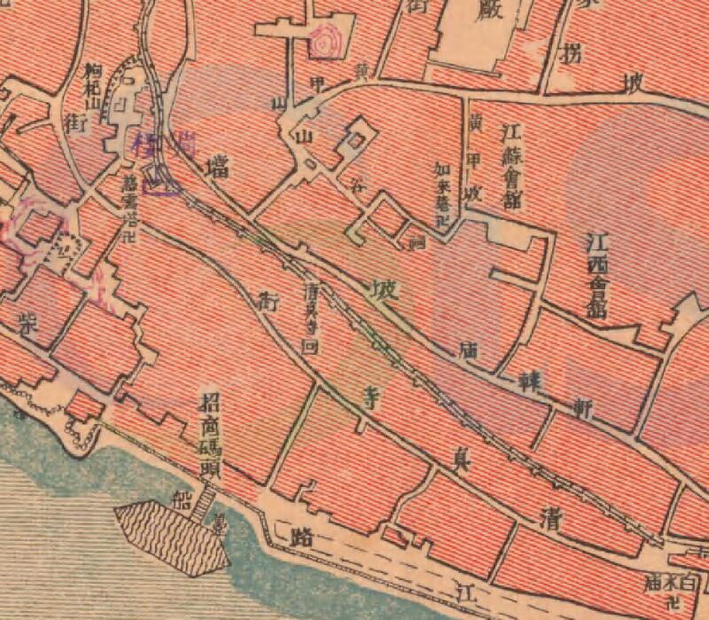 1932年《安庆城市图》预览图1