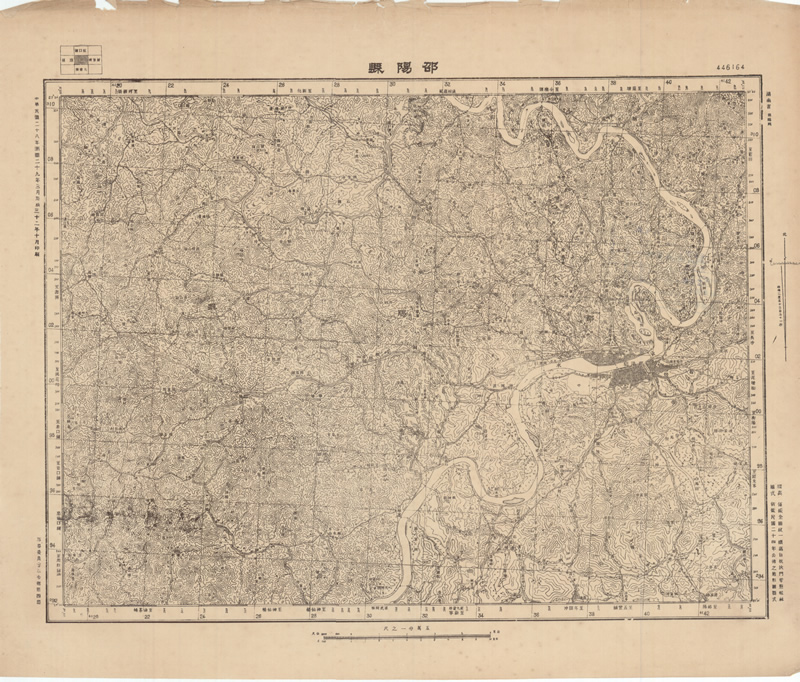 1944年湖南省图 五万分一陆测地图预览图2 1944年湖南省图 五万分一陆测地图预览图2