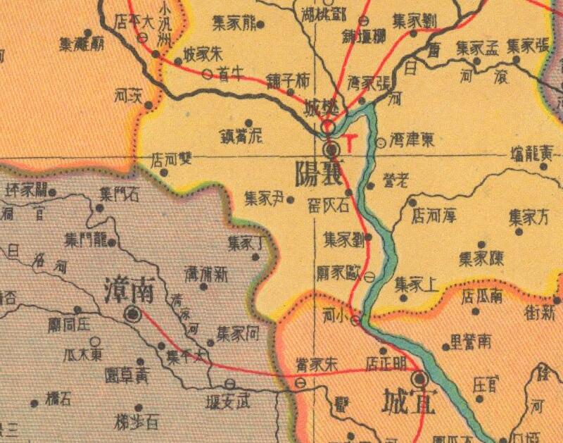 1938年《湖北省明细地图》预览图3