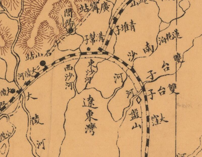 清末民初《奉天省全界地图》预览图3 清末民初《奉天省全界地图》预览图3