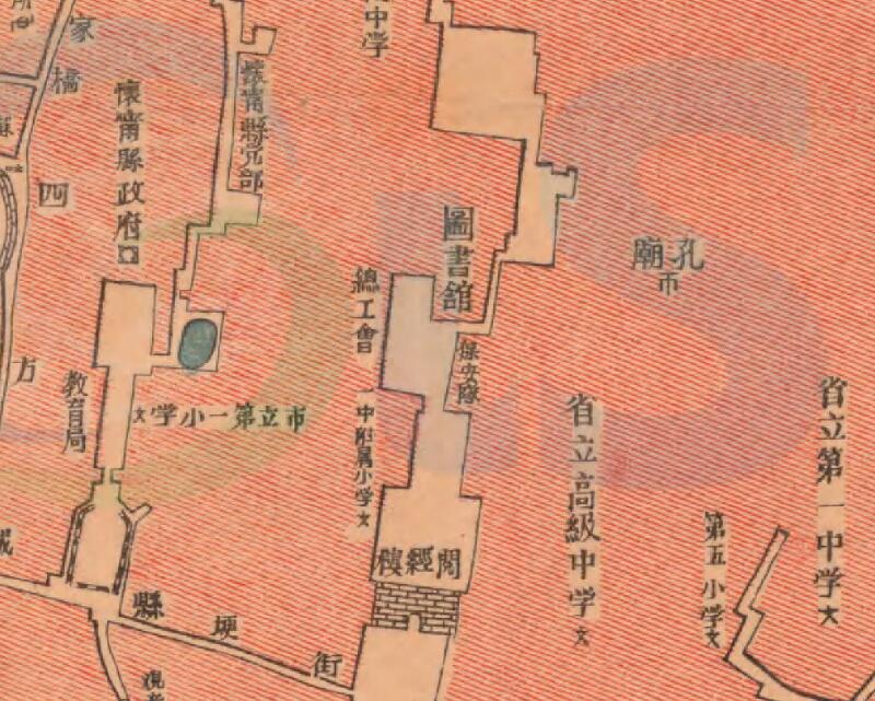 1932年《安庆城市图》预览图3