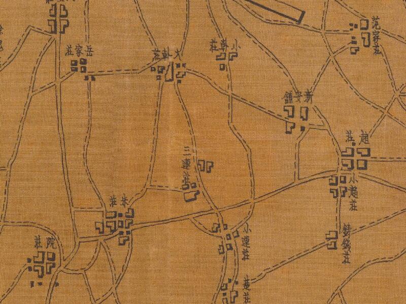 1936-1944年河北《保定现况图》预览图3