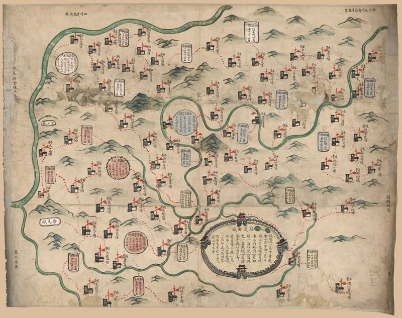 1911年云南《昭通府舆图》预览图