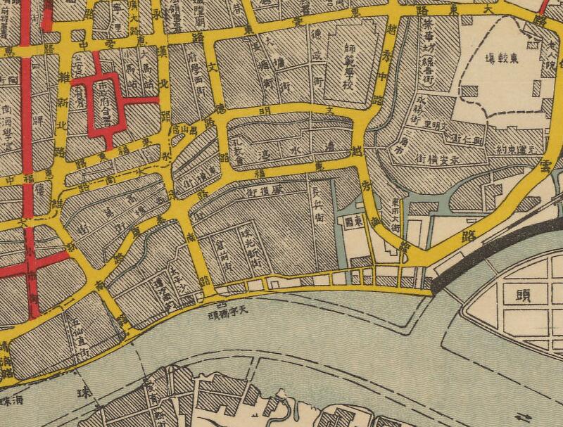 1925年《广州市区域图》预览图1 1925年《广州市区域图》预览图1