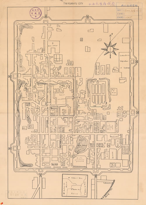 10余幅高清太原老地图大集合预览图3 10余幅高清太原老地图大集合预览图3