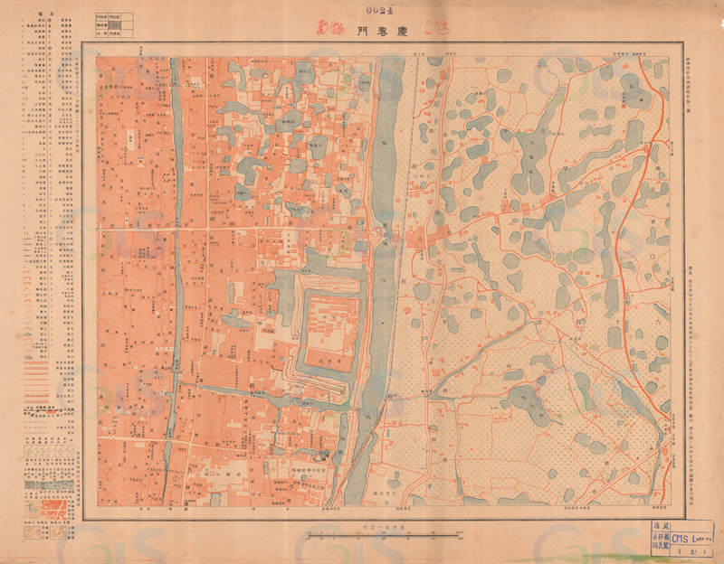 1934年《杭州市街及西湖附近》图预览图1