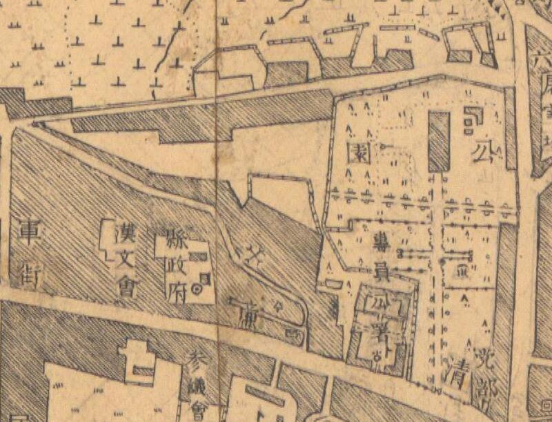 1947年《和田县城厢图》预览图1