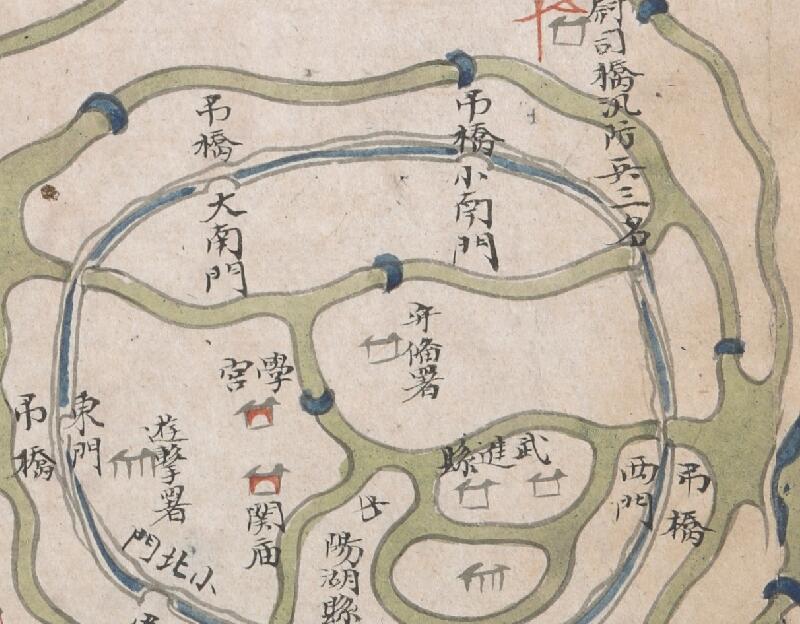 1820年《常州营汛境地界驻兵全图》预览图1 1820年《常州营汛境地界驻兵全图》预览图1