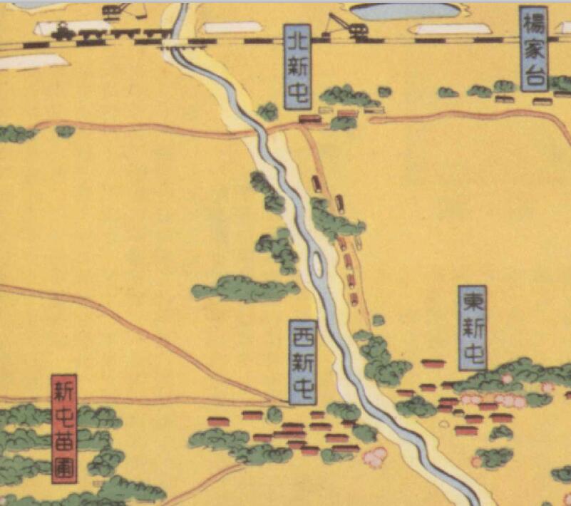 民国抚顺鸟瞰地图《抚顺大绘卷》预览图1 民国抚顺鸟瞰地图《抚顺大绘卷》预览图1