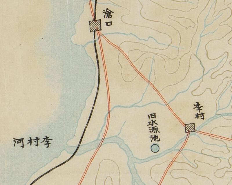 1919年《青岛租界地略图》预览图2 1919年《青岛租界地略图》预览图2