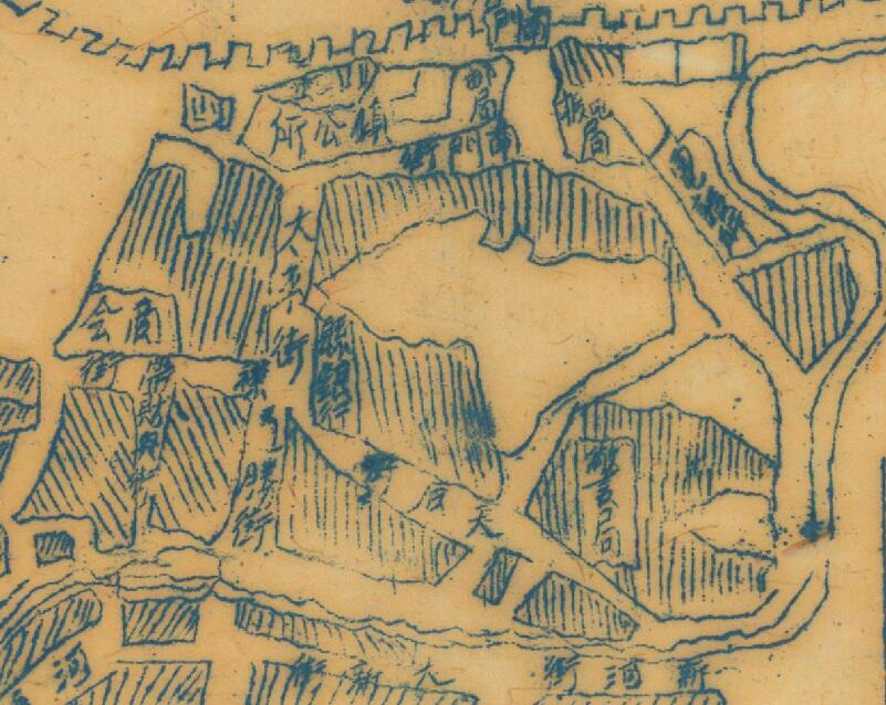 1947年《五华城街道图》预览图3