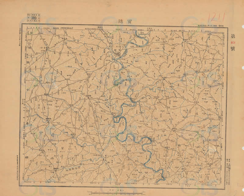 1940年代四川十万分一民国图402P预览图4